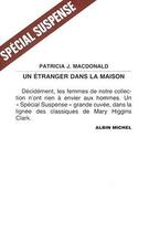 Couverture du livre « Un étranger dans la maison » de Patricia Macdonald aux éditions Albin Michel