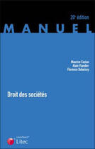 Couverture du livre « Droit des sociétés » de Cozian/Viandier aux éditions Lexisnexis