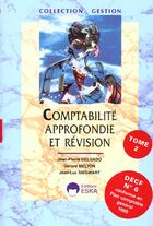 Couverture du livre « Compta.approfondie revision 2 decf 6 » de Siegwart/Delgado aux éditions Eska