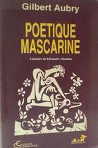 Couverture du livre « Poétique mascarine » de Gilbert Aubry aux éditions L'harmattan