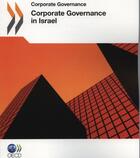 Couverture du livre « Corporate governance in Israel 2011 » de  aux éditions Ocde