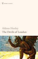 Couverture du livre « The devils of Loudun » de Aldous Huxley aux éditions Random House Digital