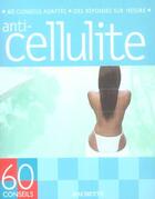 Couverture du livre « Anti-cellulite » de Florence Remy aux éditions Hachette Pratique