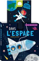 Couverture du livre « Mon joli livre cache-cache : dans l'espace » de Natalie Marshall aux éditions Kimane