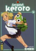 Couverture du livre « Sergent Keroro Tome 16 » de Mine Yoshizaki aux éditions Kana