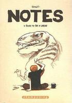 Couverture du livre « Notes T.1 ; born to be a larve » de Boulet aux éditions Delcourt