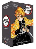Couverture du livre « Demon slayer : coffret vol.2 : t.4 à t.6 » de Koyoharu Gotoge aux éditions Panini