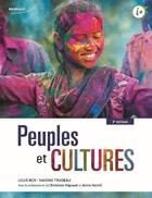Couverture du livre « Peuples et culture (3e édition) » de Louis Roy et Nadine Trudeau aux éditions Modulo
