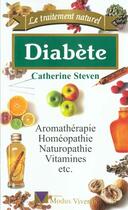 Couverture du livre « Diabete » de Catherine Steven aux éditions Modus Vivendi