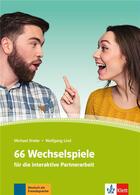 Couverture du livre « 66 wechselspiele ; allemand ; A1-B2 » de  aux éditions La Maison Des Langues