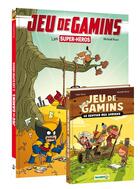 Couverture du livre « Jeu de gamins Tome 5 : les supers héros » de Roux Mickael et Dawid aux éditions Bamboo