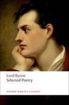 Couverture du livre « Selected poems » de George Gordon Byron aux éditions Adult Pbs