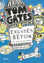 Couverture du livre « Tom Gates Tome 2 : excuses béton (et autres bons plans) » de Liz Pichon aux éditions Seuil Jeunesse