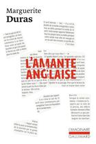 Couverture du livre « L'amante anglaise » de Marguerite Duras aux éditions Gallimard