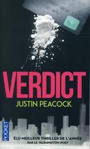 Couverture du livre « Verdict » de Justin Peacock aux éditions Pocket