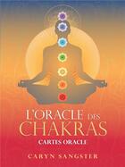 Couverture du livre « L'oracle des chakras » de Caryn Sangster et Amy Edwards aux éditions Exergue