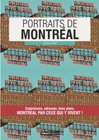 Couverture du livre « Portraits de Montréal » de Julien Valat aux éditions Hikari Editions