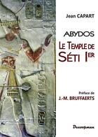 Couverture du livre « Le temps de Séti 1er » de Jean Capart aux éditions Decoopman