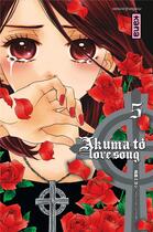 Couverture du livre « Akuma to love song Tome 5 » de Miyoshi Tomori aux éditions Kana