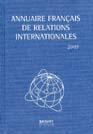 Couverture du livre « Annuaire francais de relations internationales 2003 » de  aux éditions Bruylant