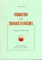 Couverture du livre « Introduction a la theologie evangelique » de  aux éditions Labor Et Fides