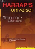 Couverture du livre « Dictionnaire Harrap's universal ; français-allemand/allemand/français (édition 2008) » de Harrap'S aux éditions Harrap's
