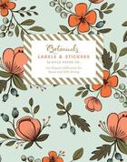 Couverture du livre « Botanicals Labels And Stickers » de Rifle Paper And Co aux éditions Chronicle Books