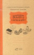 Couverture du livre « Biscuits à mettre en boîte ! » de Seymourina Cruse-Ware et Carole Chaix aux éditions Thierry Magnier