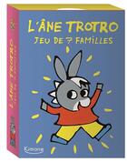 Couverture du livre « Le jeu des 7 familles trotro (l'ane trotro) » de Benedicte Guettier aux éditions Kimane