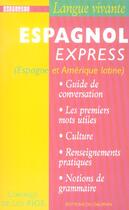 Couverture du livre « Espagnol express » de Rios Lorenzo De Los aux éditions Dauphin