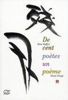 Couverture du livre « De cent poètes, un poème » de Soryu Uesugi et Rene Sieffert aux éditions Verdier