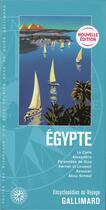 Couverture du livre « Egypte ; Le Caire, Alexandrie, pyramides de Giza, Karnak et Louqsor, Assouan, Abou Simbel (édition 2019) » de Collectif Gallimard aux éditions Gallimard-loisirs