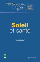 Couverture du livre « Soleil et santé » de Dubertret aux éditions Tec&doc