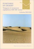 Couverture du livre « Ecriture du desert » de Delmas C aux éditions Presses Universitaires De Provence