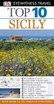 Couverture du livre « Dk eyewitness top 10 travel guide ; Sicily » de Elaine Trigiani aux éditions Dorling Kindersley