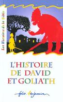 Couverture du livre « L' histoire de david et goliath » de Vallon/Pommier aux éditions Gallimard-jeunesse