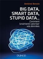 Couverture du livre « Big data, smart data, stupid data... comment (vraiment) valoriser vos donnees » de Antoine Denoix aux éditions Dunod