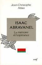 Couverture du livre « Isaac Abravanel » de Attias Jean-Christop aux éditions Cerf