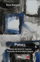 Couverture du livre « Poèmes » de Kostas Karyotakis aux éditions Editions Du Net