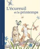 Couverture du livre « L'écureuil et le printemps » de Sebastian Meschenmoser aux éditions Mineditions