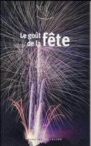 Couverture du livre « Le goût de la fête » de  aux éditions Mercure De France