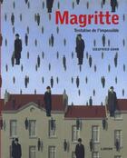 Couverture du livre « Magritte ; la tentation de l'impossible » de Siegfried Gohr aux éditions Ludion