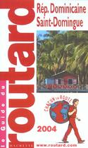 Couverture du livre « Guide Du Routard (édition 2004) » de Philippe Gloaguen aux éditions Hachette Tourisme