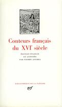 Couverture du livre « Conteurs français du XVI? siècle » de Collectifs aux éditions Gallimard