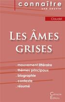 Couverture du livre « Les âmes grises, de Philippe Claudel » de  aux éditions Editions Du Cenacle