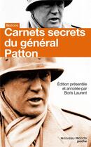 Couverture du livre « Carnets secrets du general patton » de Patton George aux éditions Nouveau Monde