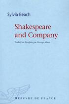 Couverture du livre « Shakespeare and company » de Beach S aux éditions Mercure De France