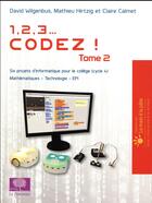 Couverture du livre « 1, 2, 3... Codez ! Tome 2 : College » de Calmet Claire/Hirtzi aux éditions Le Pommier