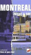 Couverture du livre « Montreal » de Anne Genest aux éditions Night And Day