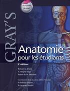 Couverture du livre « Gray's anatomie pour les étudiants (2e édition) » de R.L. Drake aux éditions Elsevier-masson